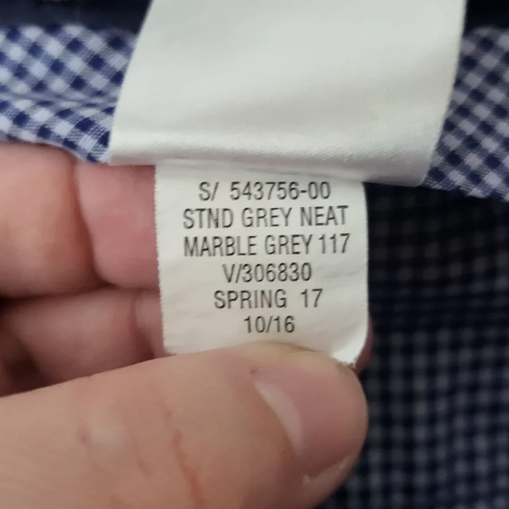 Banana Republic Mens Gray Standard Fit Dress Pants Size‎ 34/32